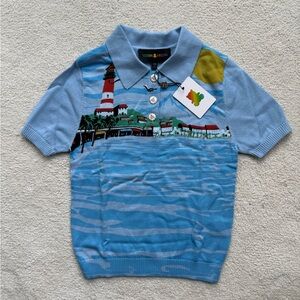 TEDDY FRESH Women’s Lighthouse Polo size XS.